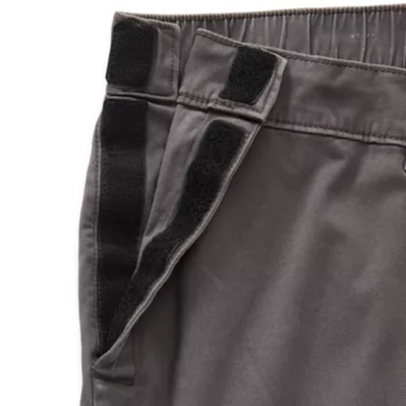 mutual weave Adaptive Mens Big and Tall Easy-on + Easy-off Seated Wear Relaxed Fit Flat Front Pants