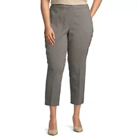 Worthington Plus Womens Slim Leg Pant