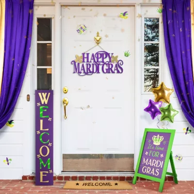 Glitzhome 42" Welcome Porch Sign Yard Art