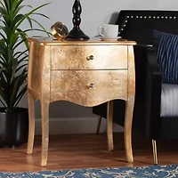 Patrice 2-Drawer Nightstand