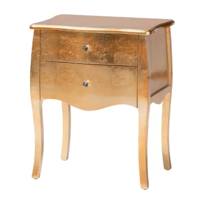 Patrice 2-Drawer Nightstand