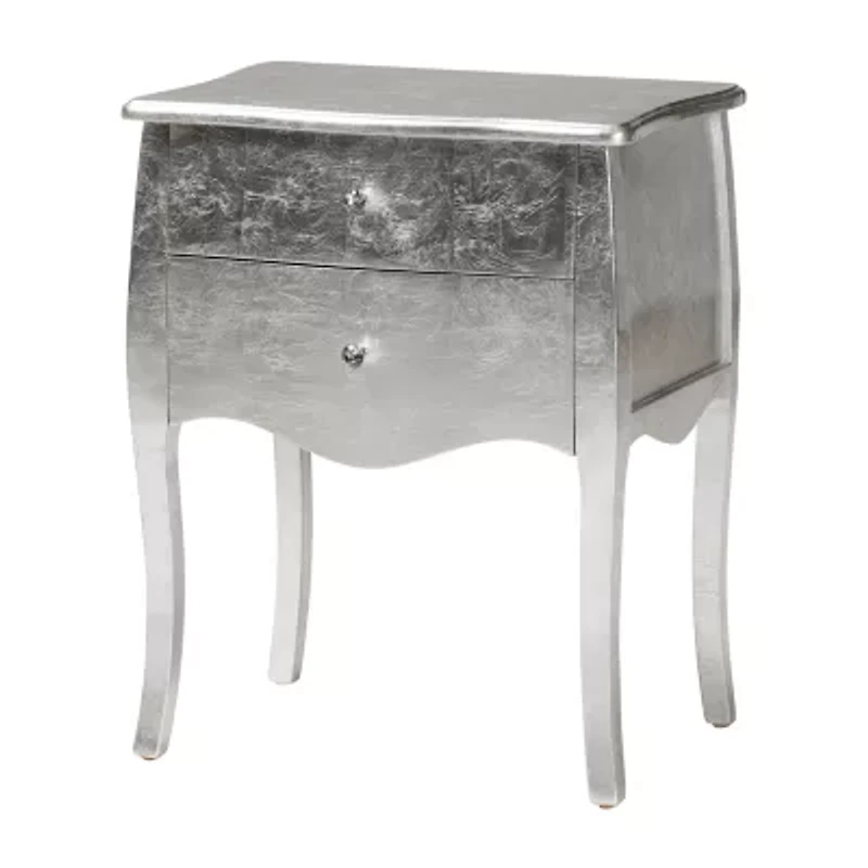 Patrice 2-Drawer Nightstand