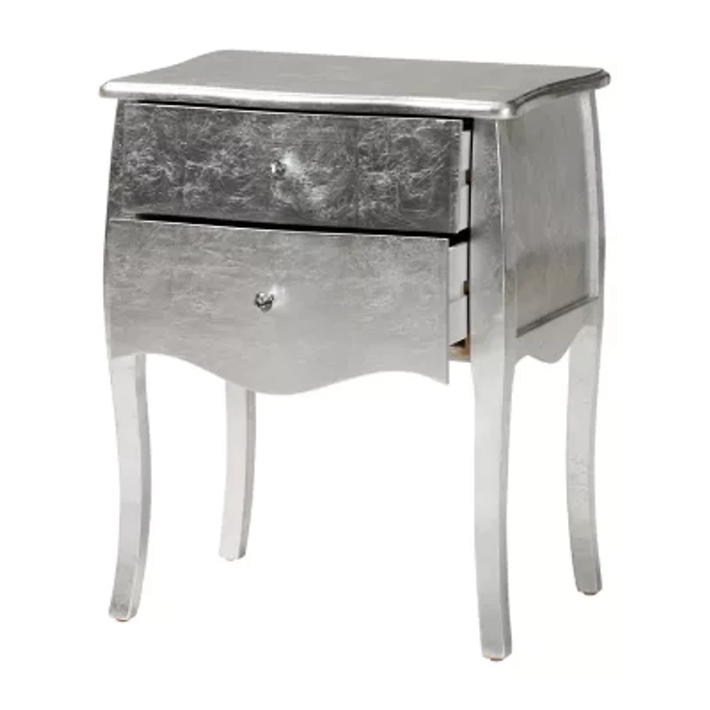 Patrice 2-Drawer Nightstand