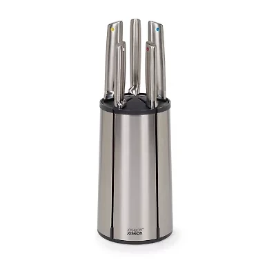 Joseph Joseph  Elevate Steel 6-pc. Knife Block Set