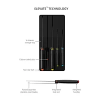 Joseph Joseph  Elevate 6-pc. Knife Block Set