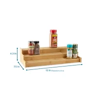 Home Expressions Bamboo 3-Shelf Riser
