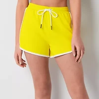 Sports Illustrated Mid Rise Womens Pull-On Short