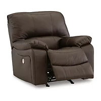 Signature Design By Ashley® Leesworth Power Leather Recliner
