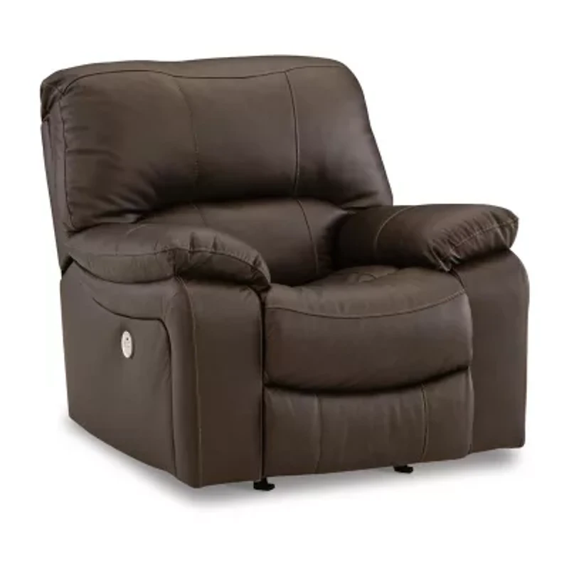Signature Design By Ashley® Leesworth Power Leather Recliner