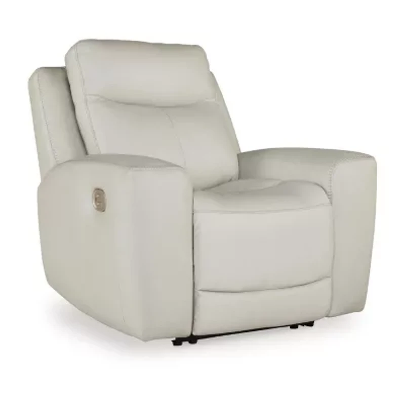 Signature Design By Ashley® Mindanao Dual Power Leather Recliner