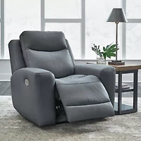 Signature Design By Ashley® Mindanao Dual Power Leather Recliner