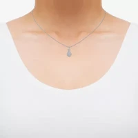 Limited Quantities! (F / Si2) Womens 1 CT. T.W. Lab Grown White Diamond 14K White Gold 18 Inch Pendant Necklace