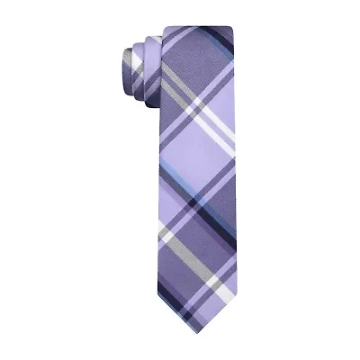 J. Ferrar Plaid Tie
