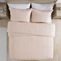 Beatrice Home Fashions Wedding Ring Chenille Bedspread