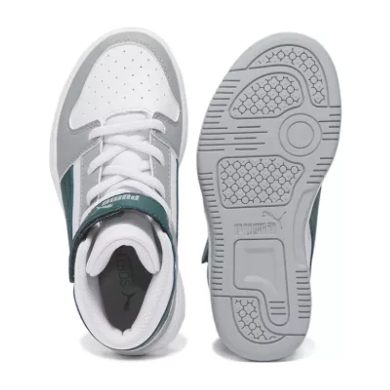 PUMA Rebound Layup Little Kid Boys Basketball Shoes
