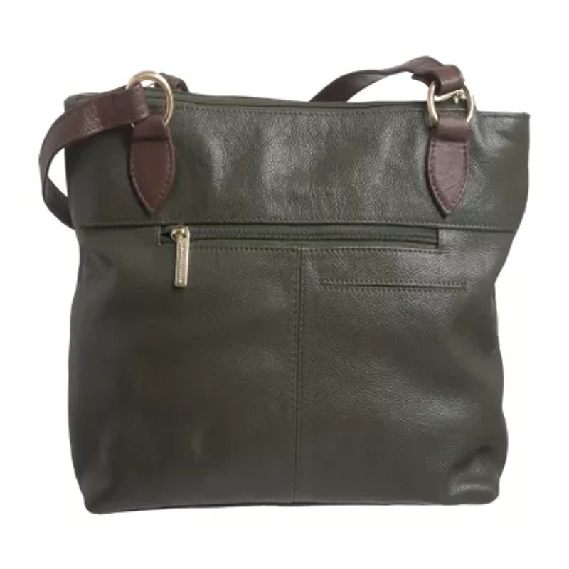 Stone Mountain Leather Montauk East West Tote Bag