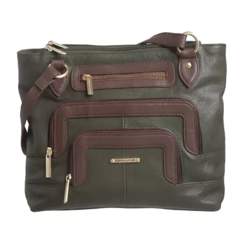 Stone Mountain Leather Montauk East West Tote Bag
