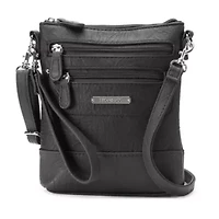 Stone Mountain North South 3-Bagger Washed Crossbody Bag