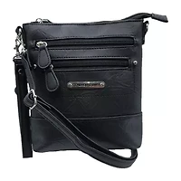 Stone Mountain North South 3-Bagger Washed Crossbody Bag