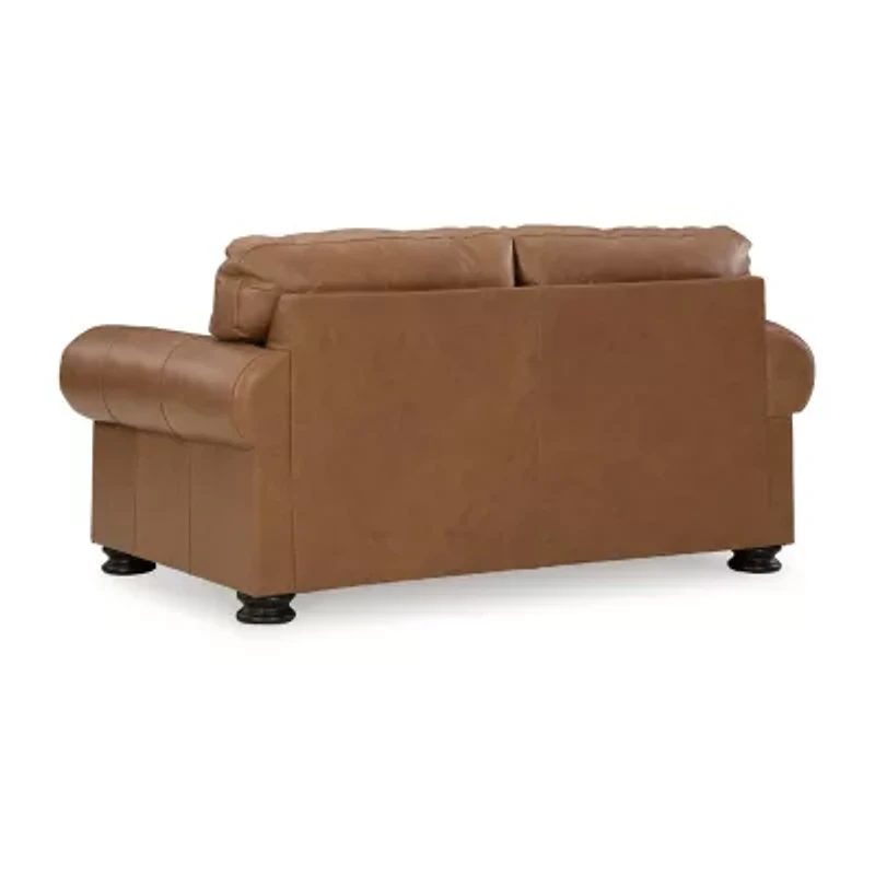 Signature Design By Ashley® Carianna Leather Loveseat