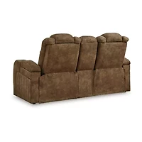 Signature Design By Ashley® Wolfridge Dual Power Reclining Loveseat