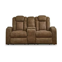 Signature Design By Ashley® Wolfridge Dual Power Reclining Loveseat