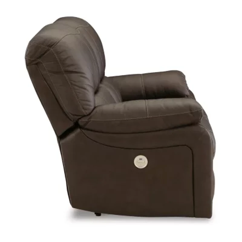 Signature Design By Ashley® Leesworth Power Reclining Loveseat