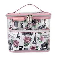 Emma & Chloe 4-pc.Travel Cosmetic Bag Train Set