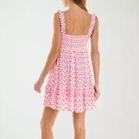 City Triangle Womens Juniors Fit + Flare Dress