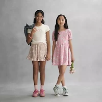 Little & Big Kid Girls Hello Kitty Wrap Skirt
