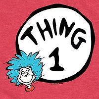 Little & Big Kid Boys Crew Neck Short Sleeve Regular Fit Dr. Seuss Graphic T-Shirt