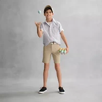 IZOD Little & Big Kid Boys Stretch Fabric Chino Short