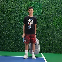 Nike 3BRAND by Russell Wilson Big Kid Boys Crew Neck Short Sleeve Regular Fit Graphic T-Shirt