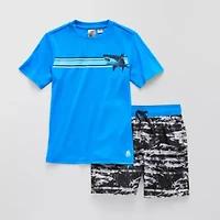 ZeroXposur Boys Quick Dry 2-pc. Rash Guard Set