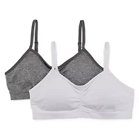 Maidenform Big Kid Girls Multi-Pack 2-pc. Bralette J42172p