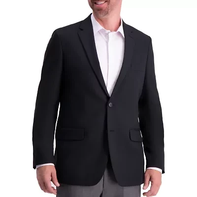 Haggar The Active Series Tailored Mens Stretch Fabric Regular Fit Sport Coat