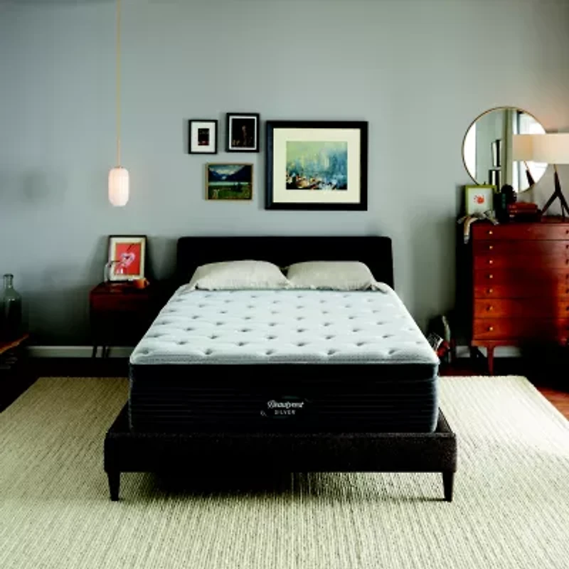 Beautyrest Silver BRS900 14.75" Plush Pillow Top - Mattress Only