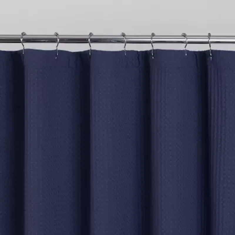 Fieldcrest Waffle Shower Curtain