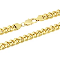 Mens Stainless Steel 30 Inch Curb Chain Necklace