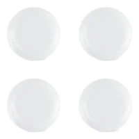 Home Expressions Porcelain Coupe 4-pc. Salad Plate