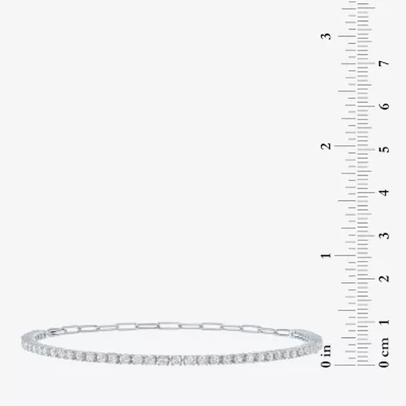 Diamond Addiction (G-H / Si2-I1) 1 1/2 CT. T.W. Lab Grown White 10K Gold 8 Inch Tennis Bracelet