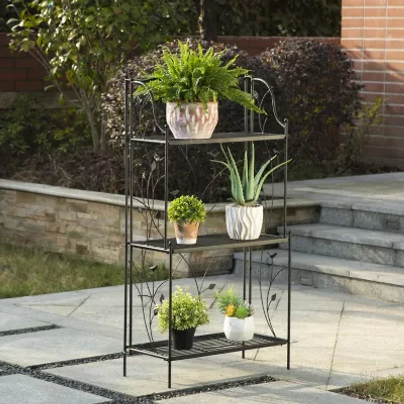 Glitzhome 44.75in Rectangular Planter Stands