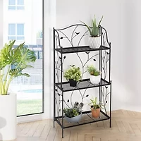 Glitzhome 44.75in Rectangular Planter Stands