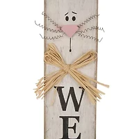 Glitzhome 42h Wooden Easter Welcome Porch Sign Easter Porch Sign