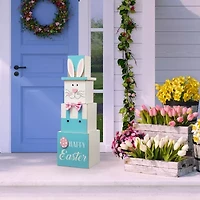Glitzhome 24" Double Sided Easter Porch Decor