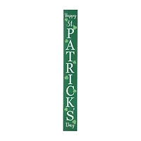 Glitzhome 60l Wooden St. Patricks Porch Sign St. Patricks Day Porch Sign