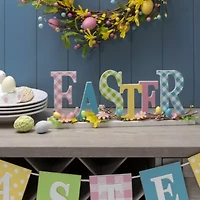 Glitzhome 16” Easter Wooden Tabletop Decor