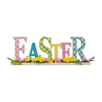 Glitzhome 16” Easter Wooden Tabletop Decor