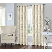 Eclipse Caprese Grommet Top Blackout Single Curtain Panel