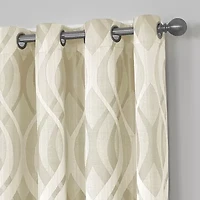 Eclipse Caprese Grommet Top Blackout Single Curtain Panel